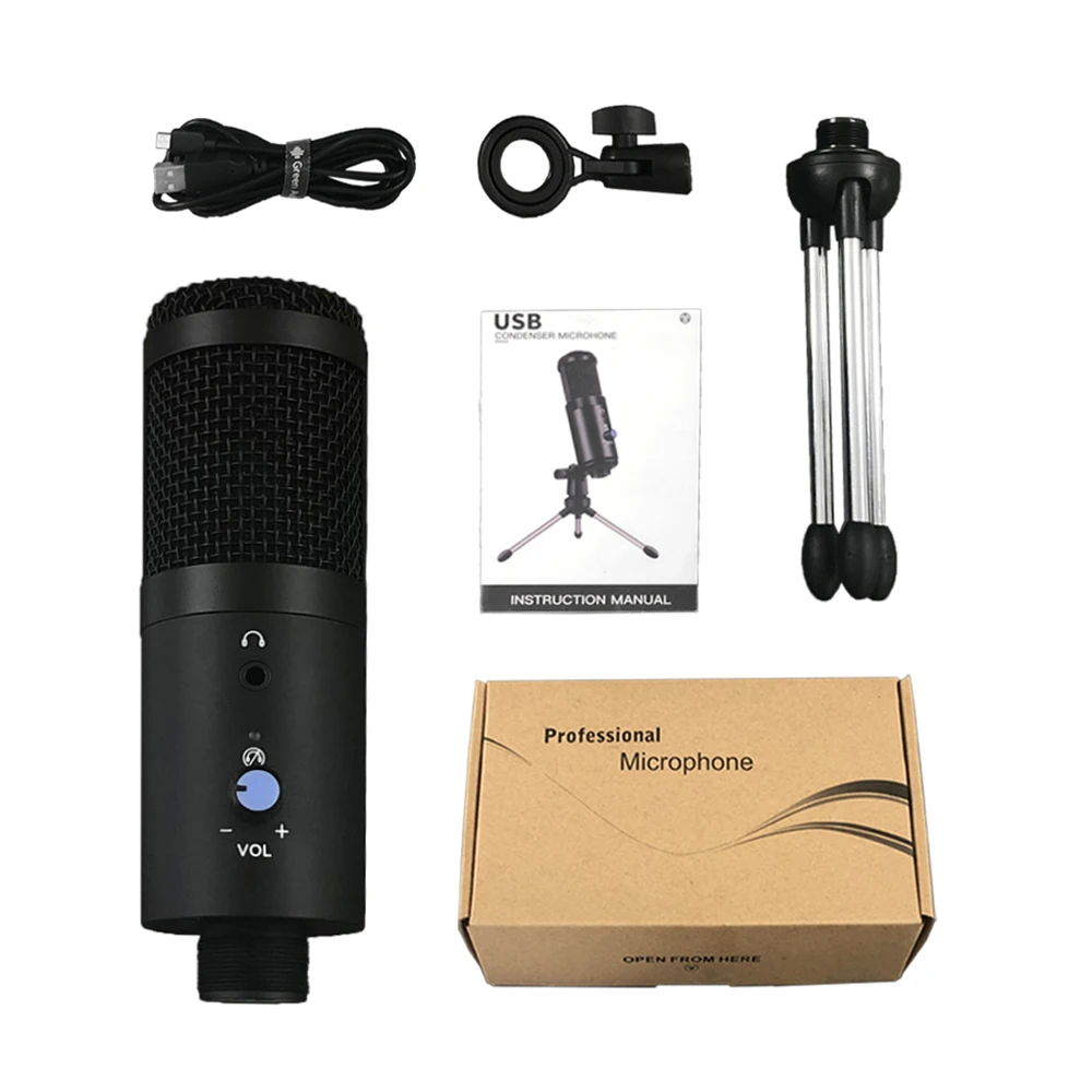 

GAM-A6 sampling rate USB microphone set youtube podcast recording computer microphone