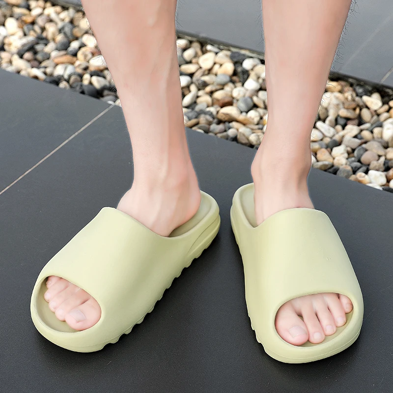 

Original High Quality Slides Custom Logo yeezy inspired slides Women Yeezy Slippers Kids Men Yeezy slides footwear men slipper, 4 color