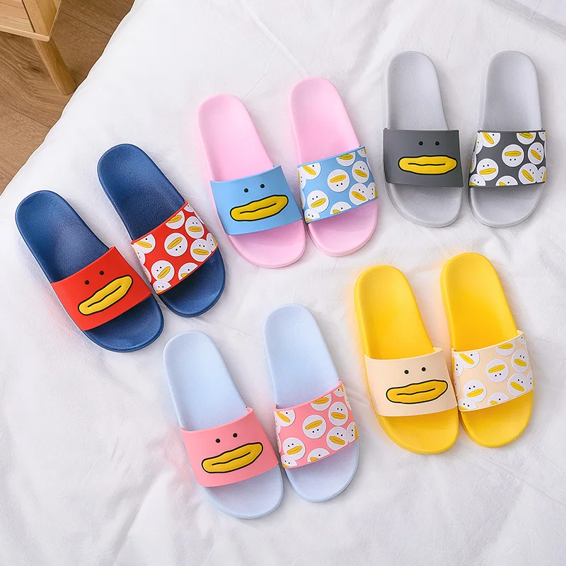 

Summer Unisex Cartoon fruit slippers Indoor waterproof slippers for men and women