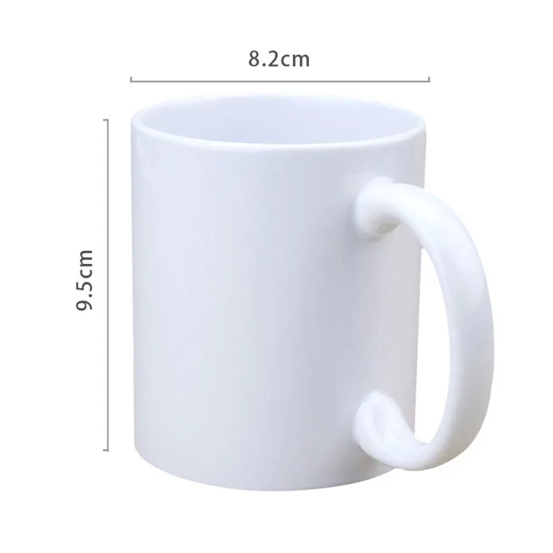 

11oz Sublimation ceramic white Mug Coffee Cup sublimation mug custom ceramic mug white coating