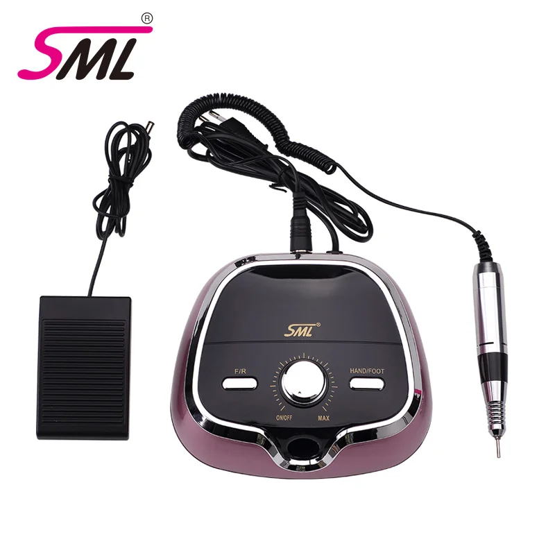 

SML Wholesale strong power digital display 35000 rpm nail drill machine nail sander for manicure pedicure