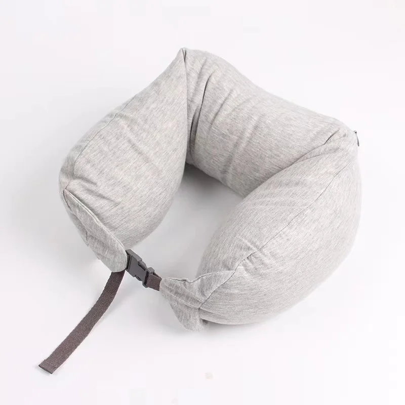 

Pure Cotton Multi-function Travel Pillow U Neck Pillow Car And Airplane U Shaped cushion cover