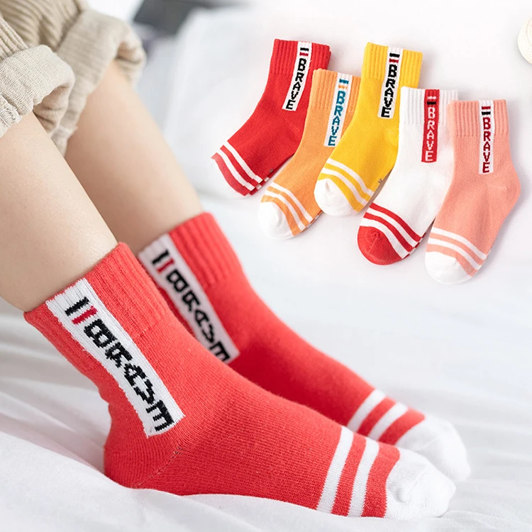 

OEM Designer Custom Sock Crew Socks Cotton Private Label Bamboo Sport with Logo Design Your Own, Picture shows