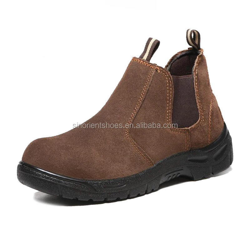 ladies black safety boots