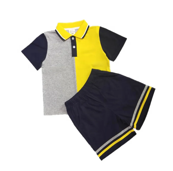 

OEM service summer primary school uniform set fashion kids school uniforms, Customer's request