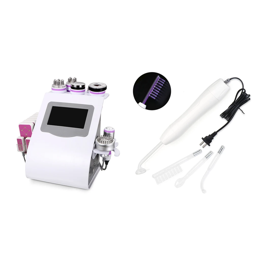 

9 in 1 Lipo laser weight loss 40k cavitation RF skin tightening Machine and high frequency Skin Care beauty device