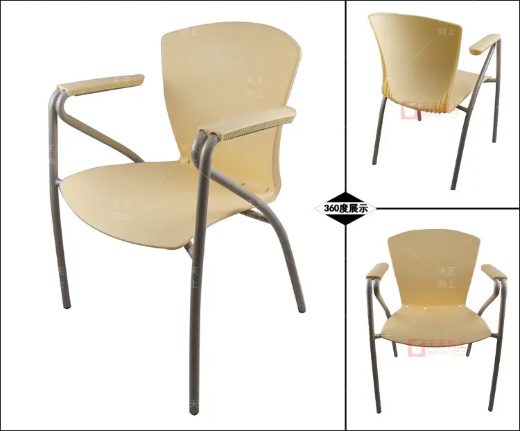 Stacking Arm Chair China Bedroom Furniture Versatile Iron Chair for Balcony