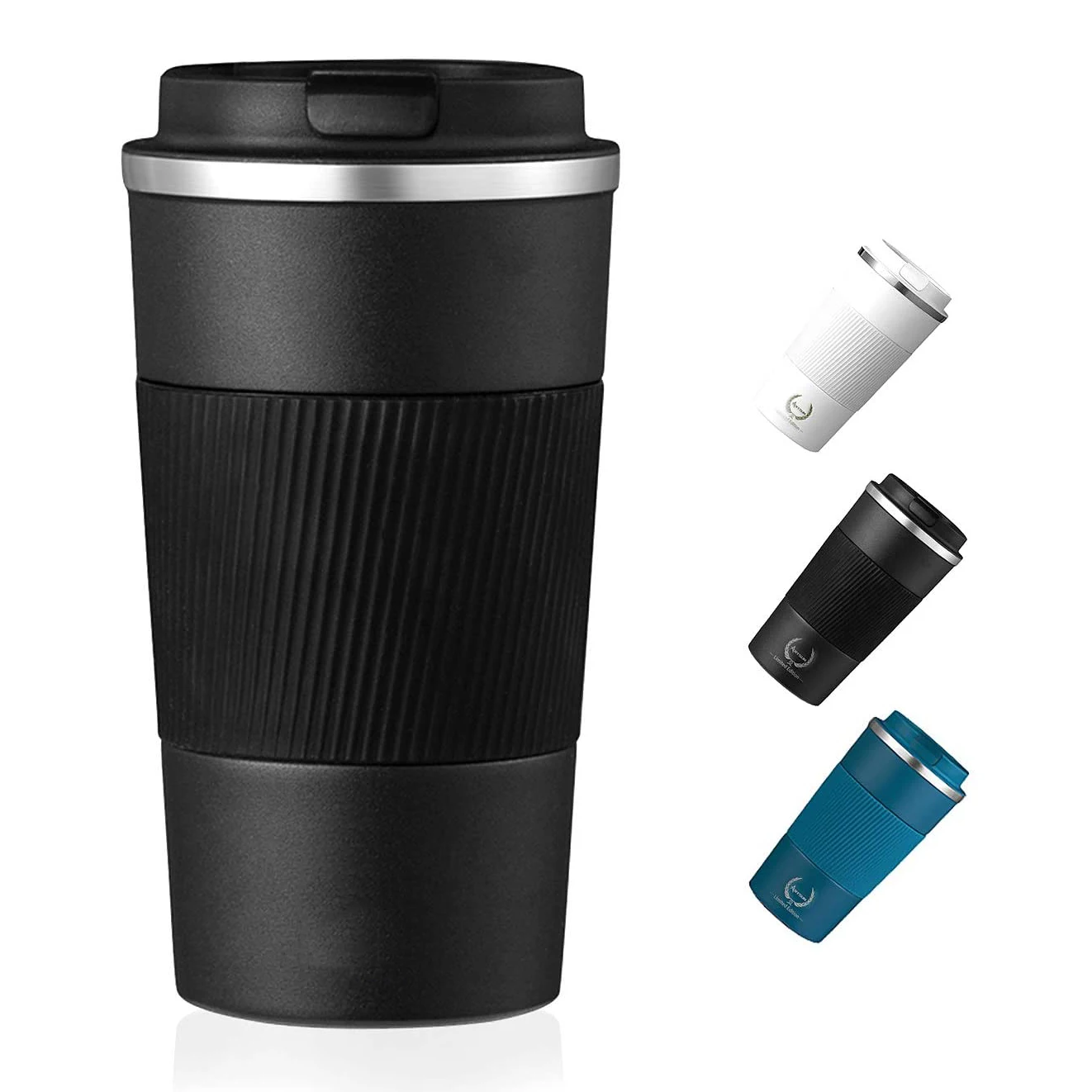 

Tumbler Insulated Coffee Cup Stainless Steel Coffee Tumbler for Women Coffee Thermos Travel Mug with Lid gifts Reusable, Black, white, blue, green ,red