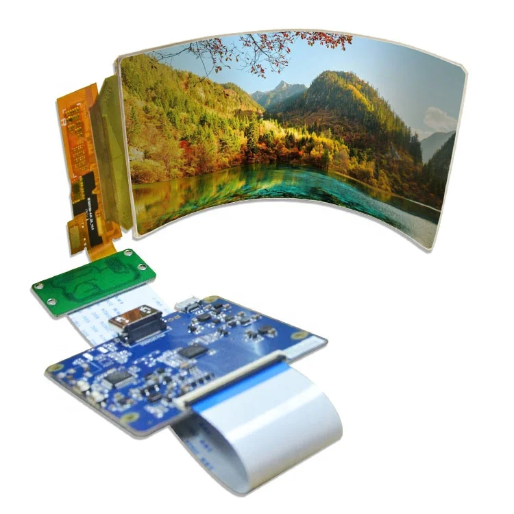 

6 Inch 2160*1080 High Contrast Flexible Amoled Oled Display Panel Screen Sale Mipi DMI Controller Board