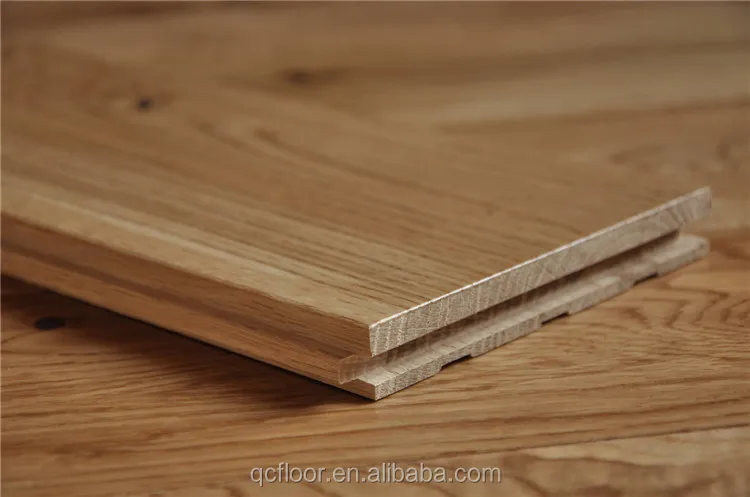 125mm Wide Natural White Oak Solid Wood Flooring Solid White Oak