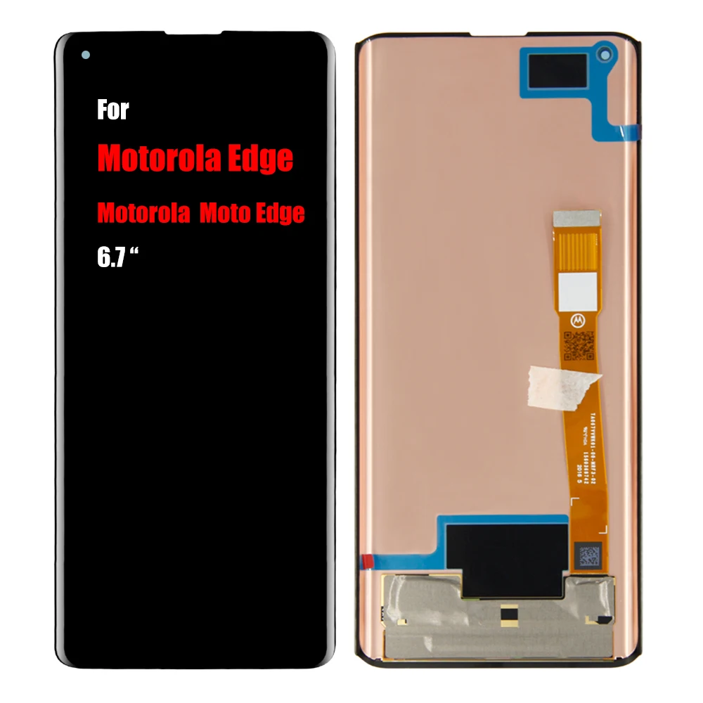 

For Motorola Edge LCD Display Touch Screen Digitizer Assembly For Motorola Moto Edge Lcd, Black