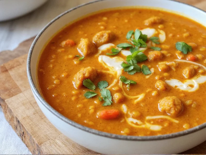 Perfect Red Lentil Dahl with Coconut Milk Recipe