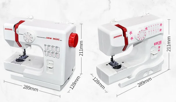 Janome 525a Mini Sewing Machine Household Electric Inbuilted 8 Stitches -  Sewing Machines - AliExpress