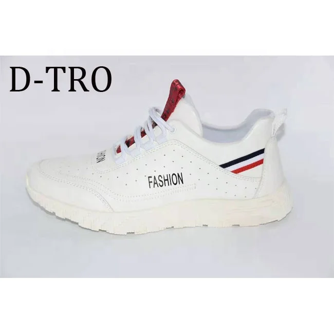 

Traditional Shoes New Design PU With Cloth Material Rubber Sole Casual Shoes Man, Black/blue/white