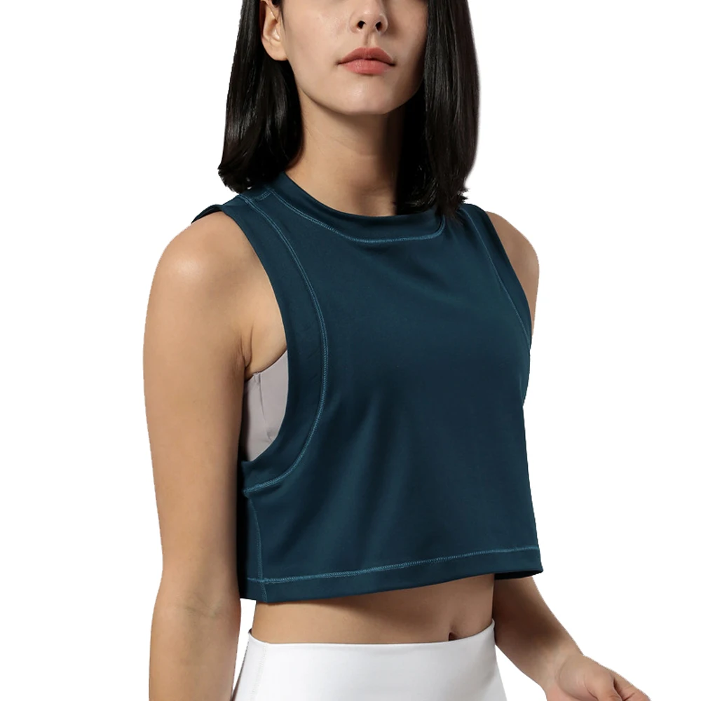 

Women Summer Ultra Soft Relaxed Crop Marathon Tank Tops