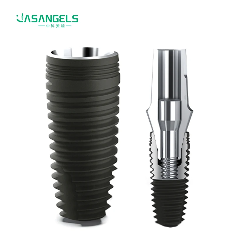 
Angels Titanium Internal Hexagon bone level implant dental China dental implants 