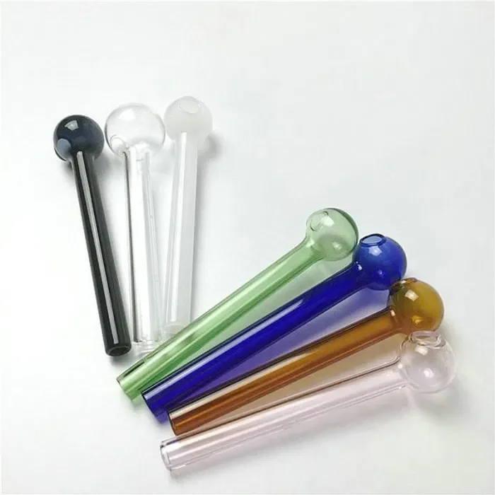 

OEM Small Colored Pyrex Borosilicate Glass Oil Burner Pipe, Customized