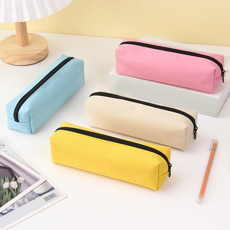 

Hot Sale Custom Logo Design Oxford Cloth Cosmetic Make up Bags Zipper Cellphone School Supplier Pencil Pouches