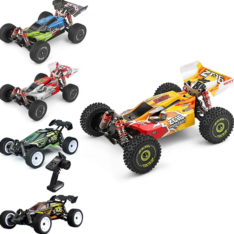 

2023 New 144001 144010 2.4G Racing RC Car 70 km/h Brushless Motor 4WD High Speed Off-Road Drift RC Toys for Kids and Adults Gift