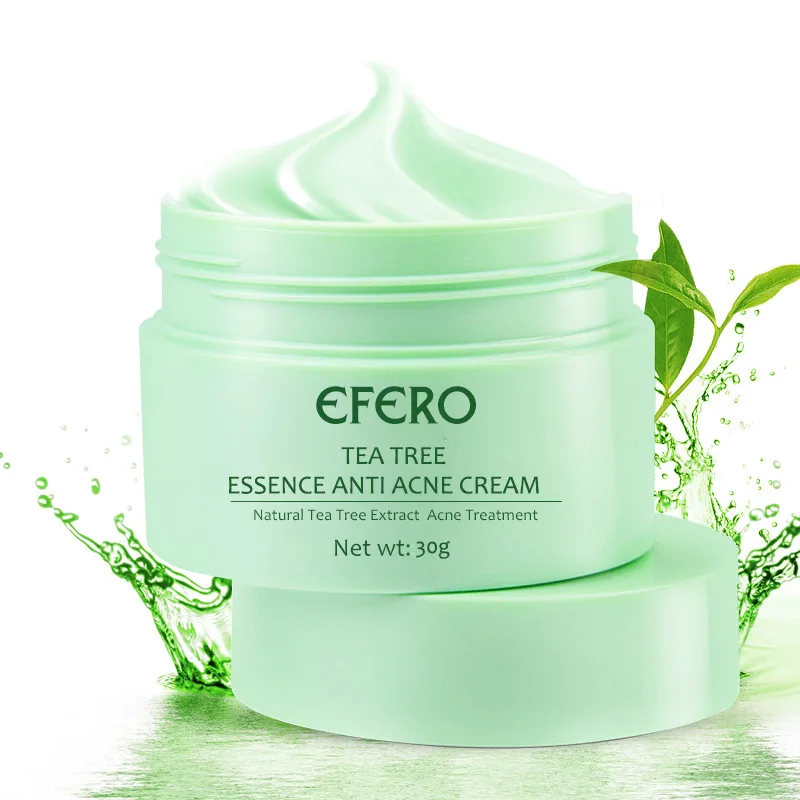 

Efero Anti Acne Cream Control Oil Acne Pimples Mark Removal Tea Tree Cream
