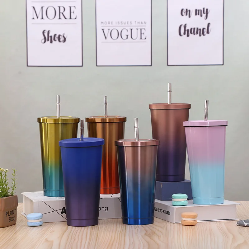 

New arrival double wall vacuum stainless steel 17oz insulated tumbler water bottle