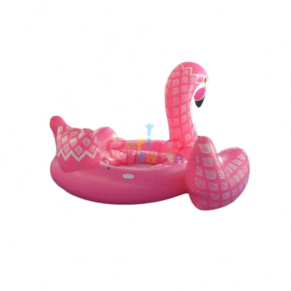 

Summer Swimming Pool Inflatable Float Pink Flamingo Blow Up Water Floats, Pink or cuetomized