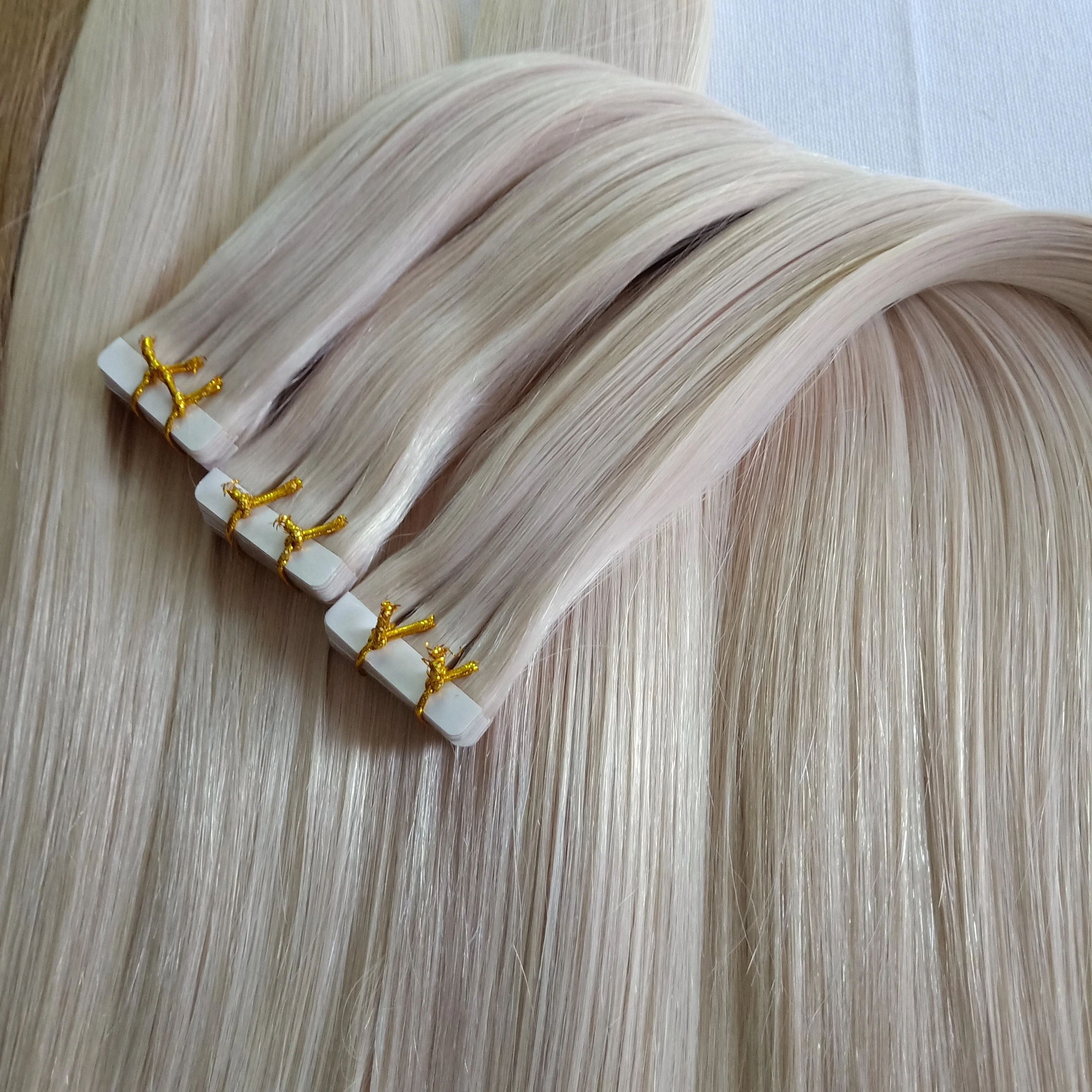 

Hot Sale Russian Virgin Hair Extensions Tape Ins Balayage Ombre Tape In Hair Extensions With Lower Price