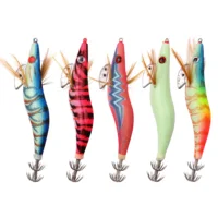 

Fishing Shrimp Hard Bait Squid Jig Multi Color Fishing Lure Set Hard Fishing Lure