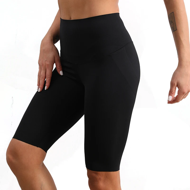 

Gym Shorts Women Legging Shorts High Waisted Women Gym Athletic Running Fitness Workout Yoga Shorts, Black
