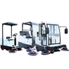 Factory price ride-on Industrial street sweeper trailer car for street cleaning