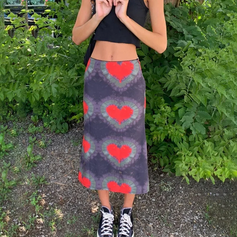 

Empire Skirts Women Retro Chic Fashion Soft Chiffon Summer Vacation Ladies Clothing Hot Sale Popular Floral Korean Femme Skirt