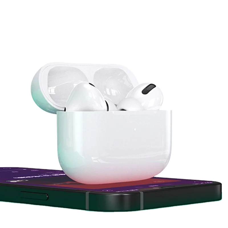 

White earbuds GN-S3 wireless earphone wireless headset hands free and comfortable with charge case