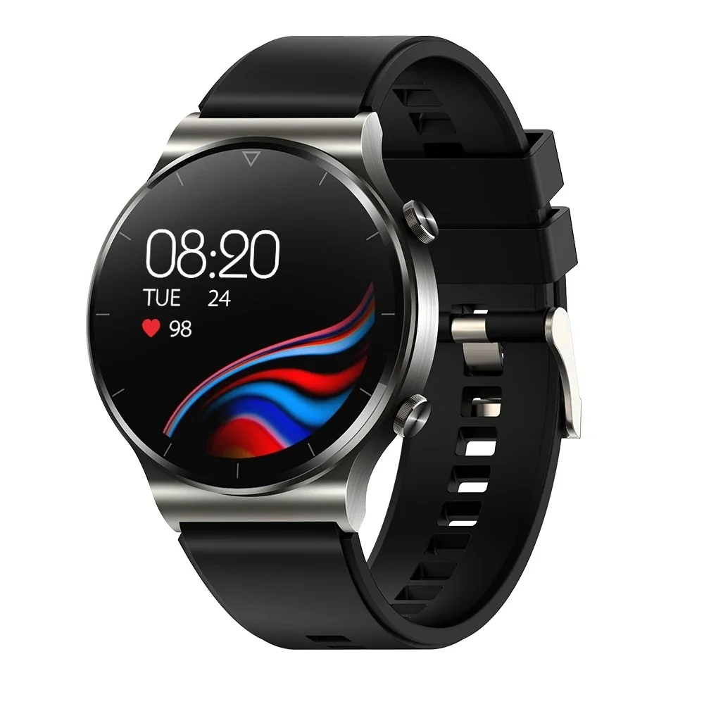 

Ultra-Thin 1.28Inch Round Screen Continuous Heart Rate Montre Connecte Homme Reloj Intelijentes Um91 Smart Watch