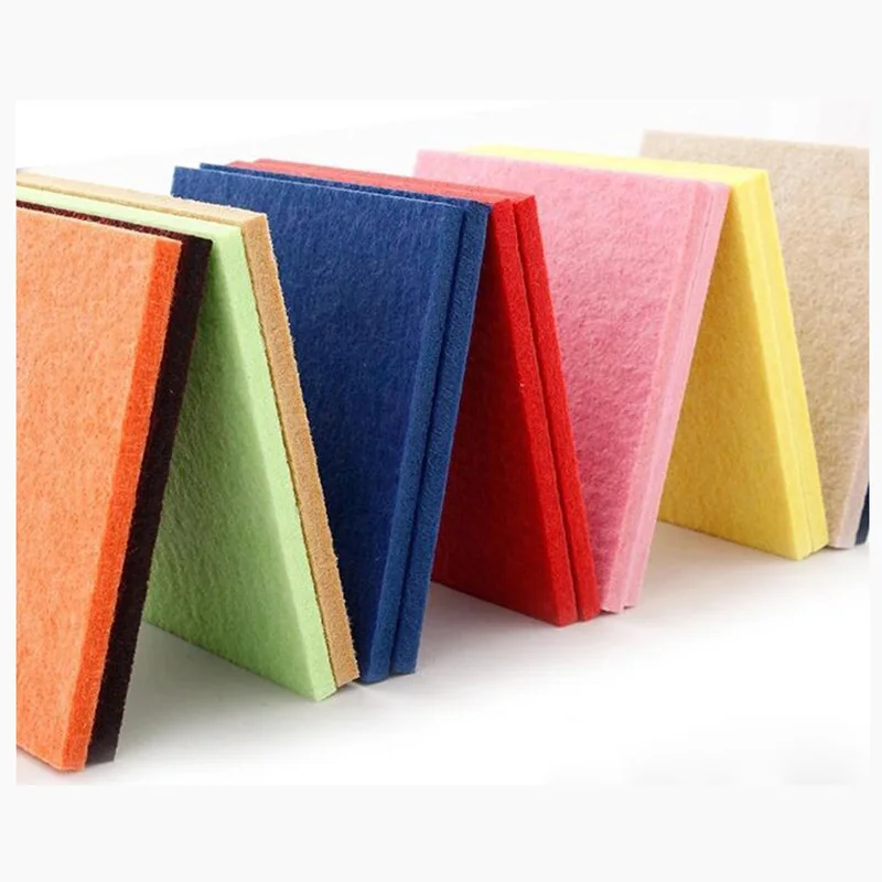 

9mm 100% Recycle PET Acoustic Panels Soundproof Material Polyester Felt Acoustic wall panels