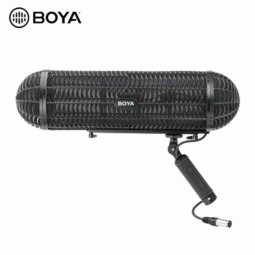

BOYA BY-WS1000 Professional Microphone Bilmp Windshield, Black