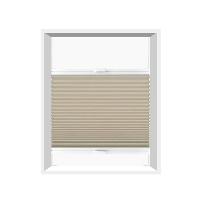 Hot Sale Good Quality Cordless up and Down Honeycomb Blinds for Door Glass