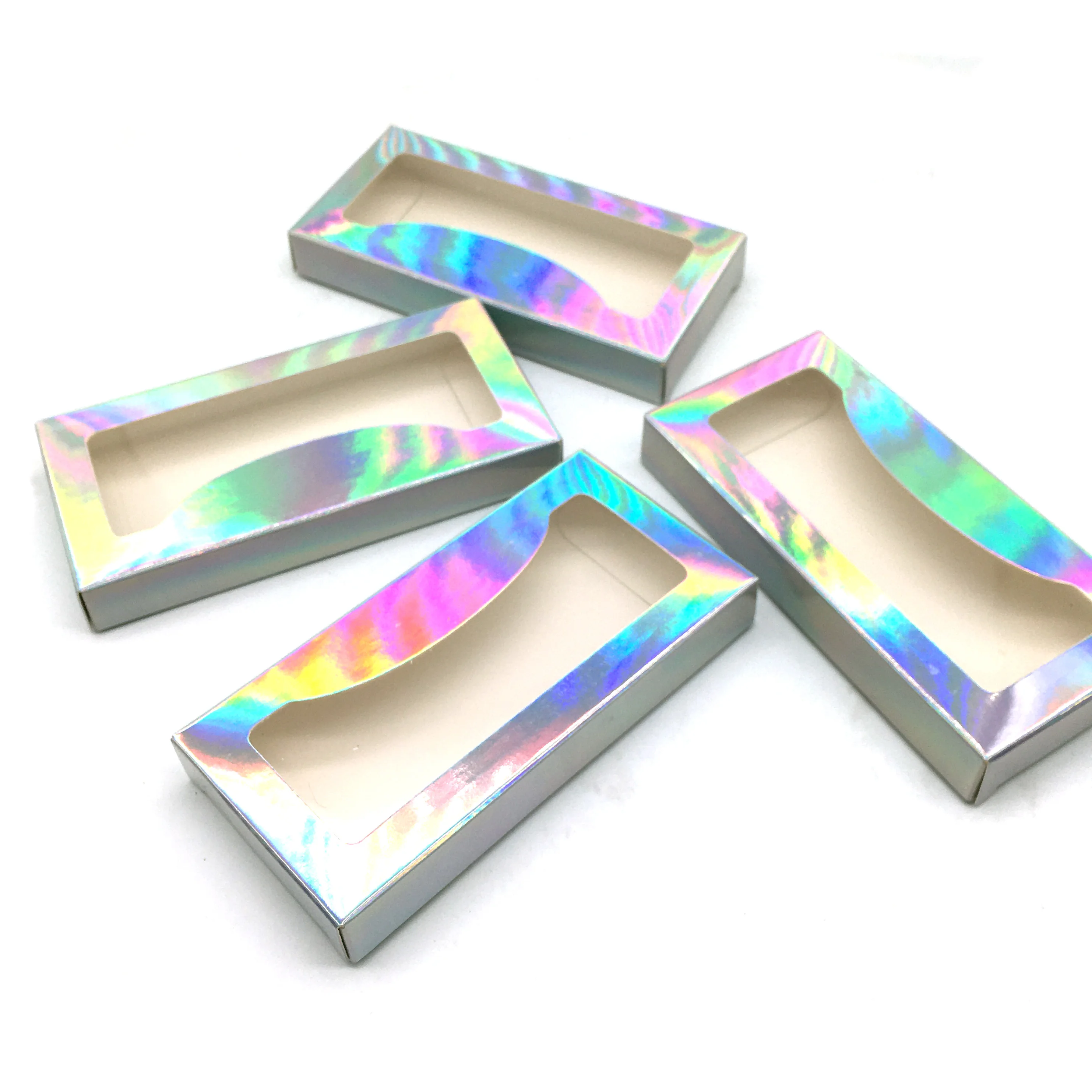

vendor wholesale clear empty paper custom eyelashes box