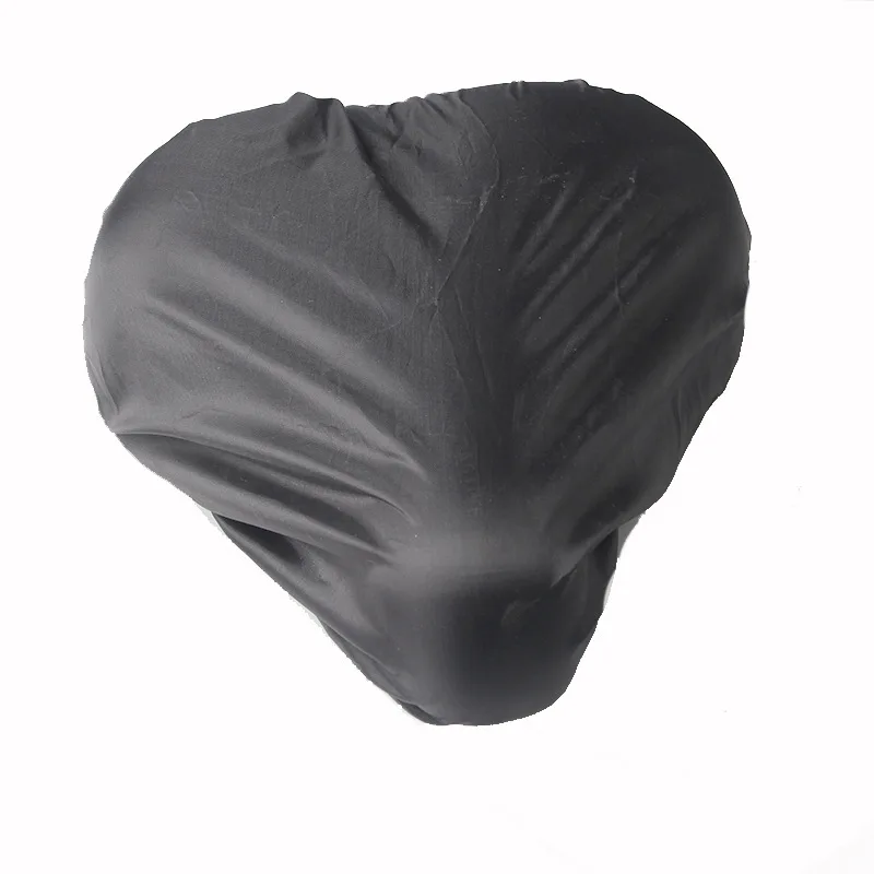 

Small volume Bicycle saddle rainproof cover seat cushion rainproof cover, Black and camouflage