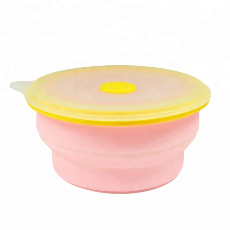 

Collapsible Silicone Food Storage Containers