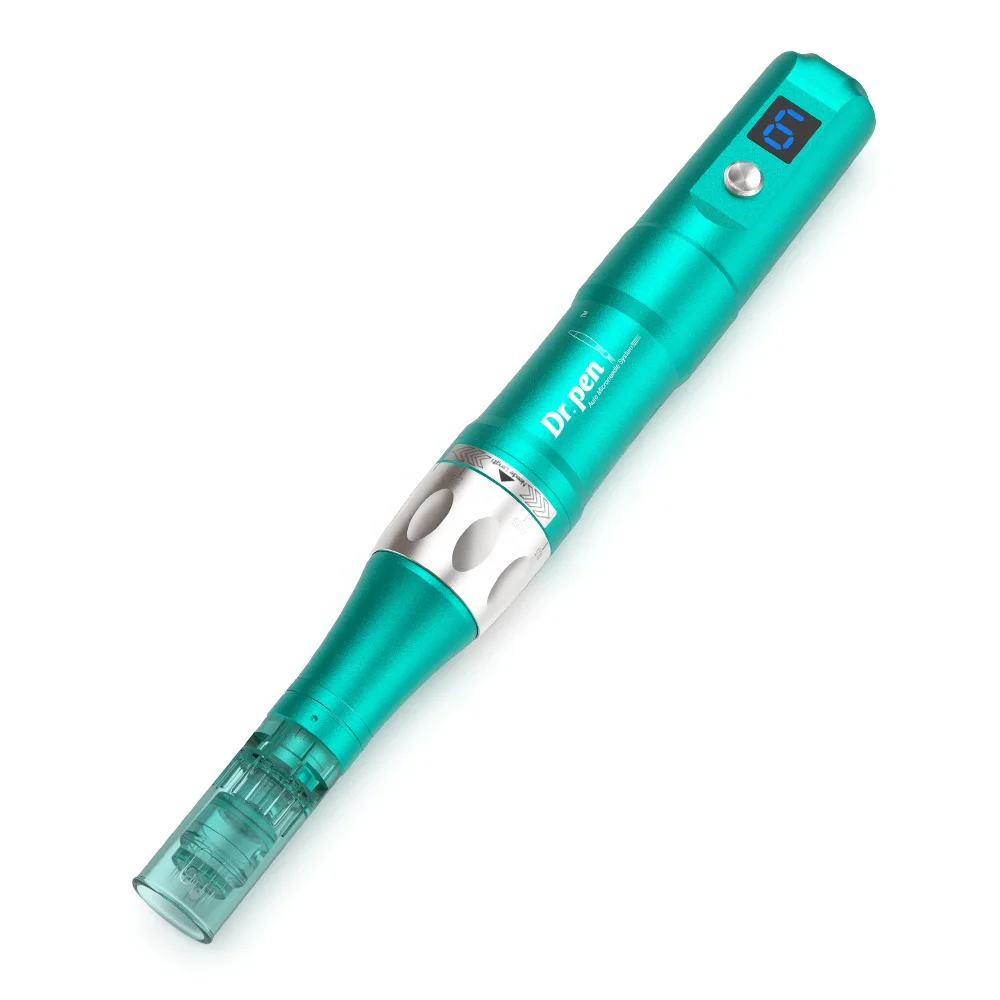 

Dr pen A6s smart microneedling dermapen rechargeable battery skin care derma pen with 16 pins needle cartridge