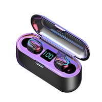 

H-B-Q Q32-1 5.0 tws earphones HD stereo noise cancelling wireless earbuds waterproof headphones with LED power display