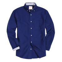 

2020 Ready to Ship New Arrive Casual Shirts for Men High Quality Long Sleeve Cotton Oxford Shirt Men