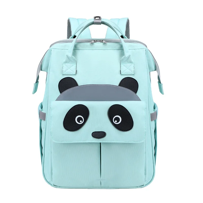 

2021 Cartoon multifunctional crib outdoor waterproof portable travel baby diaper bag Nappy Changing Bags