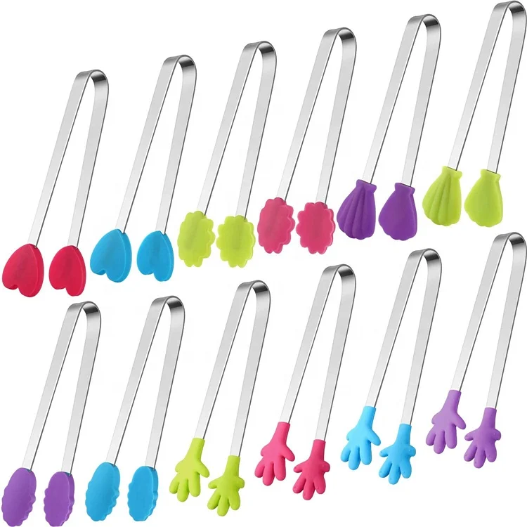 

Mini Silicone Tongs,ice Food Sugar Tongs For Cooking,best Kitchen Gadgets