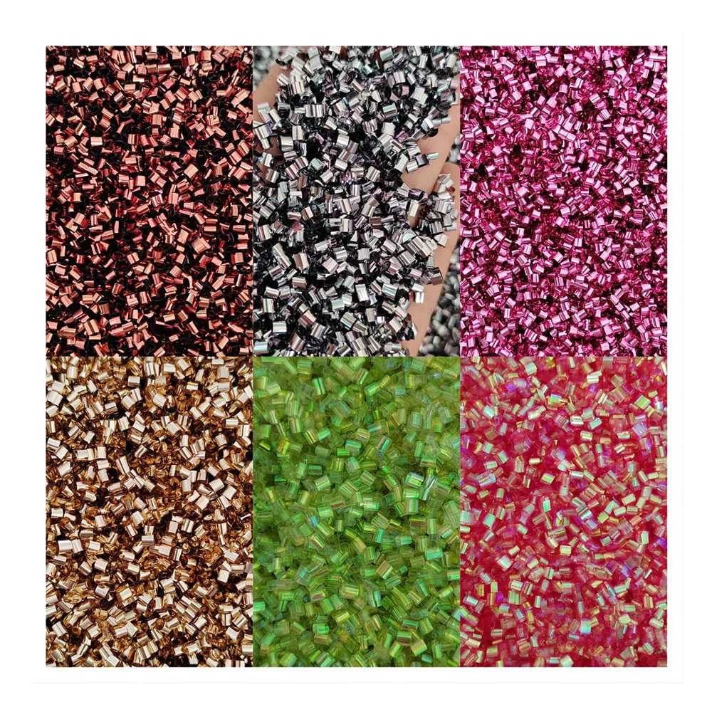 

New Color Bingsu Beads DIY Slime Iridescent Fluffy Glitter Soft Tube Jewelry DIY Making