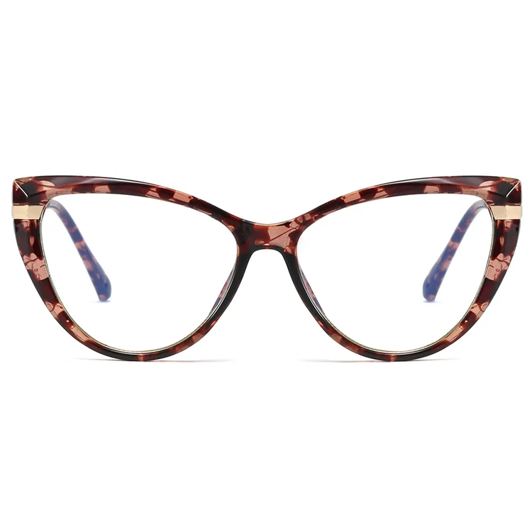 

Zeelool Wholesale Cateye TR90 Eyeglasses Frame Full Rim Eyewear for Couples Women, Multi colors
