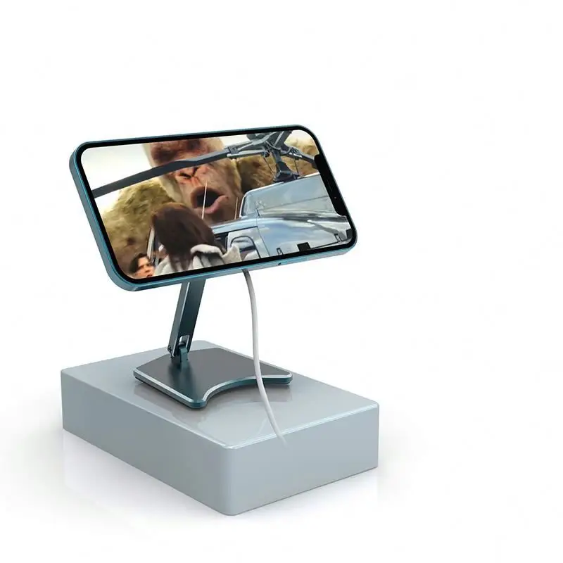 

Phone holder wireless charger HOP7w charging mount bracket, Silver