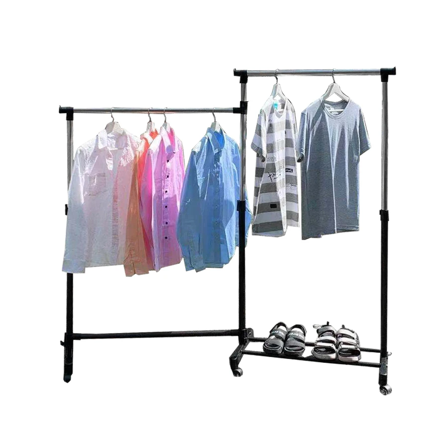 

Limit Discounts Foldable Outdoor Hanging Clothes Dryer Laundry Rack Stand Stainless Steel Cloth Airer, Grey