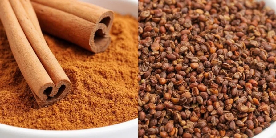 Testing cinnamon by smell