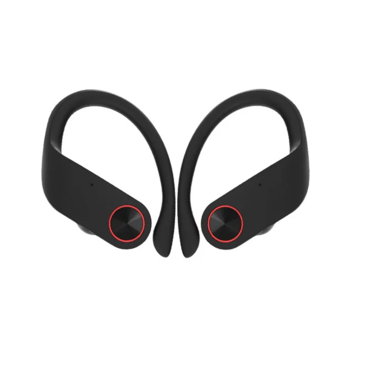 2020  New BT5.0  5D Stereo Waterproof  OEM TWS Wireless Sport Earphone Running Earbuds with Ear hook